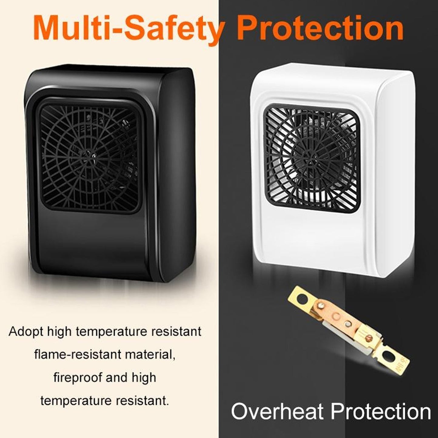 Warm Wind Room Heater 220V Heater For Office & Bedroom Use Heater Signaturekarts