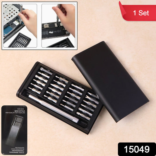 Aluminium 24 in 1 Precision Screwdriver Set, Screwdriver Tool Set (24 Pcs Set) Signaturekarts