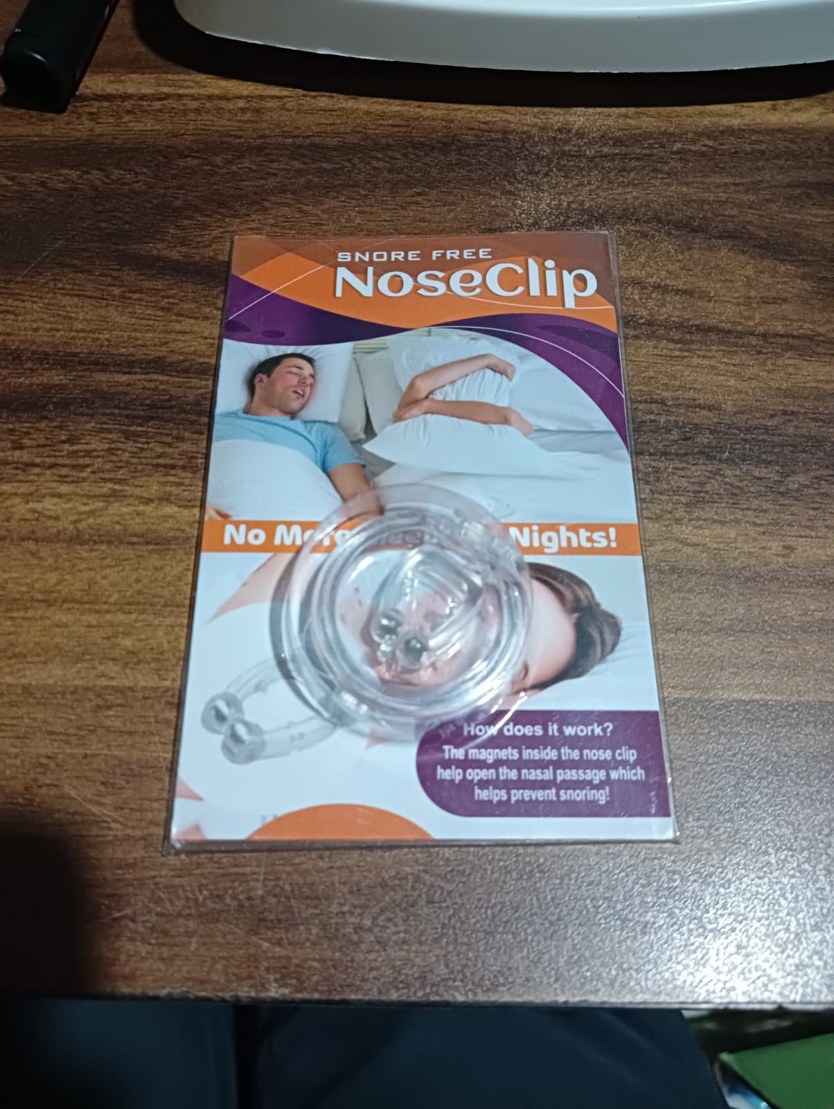 Anti-Snore Nose Clip (Silicone, 1 Pc) signaturekarts