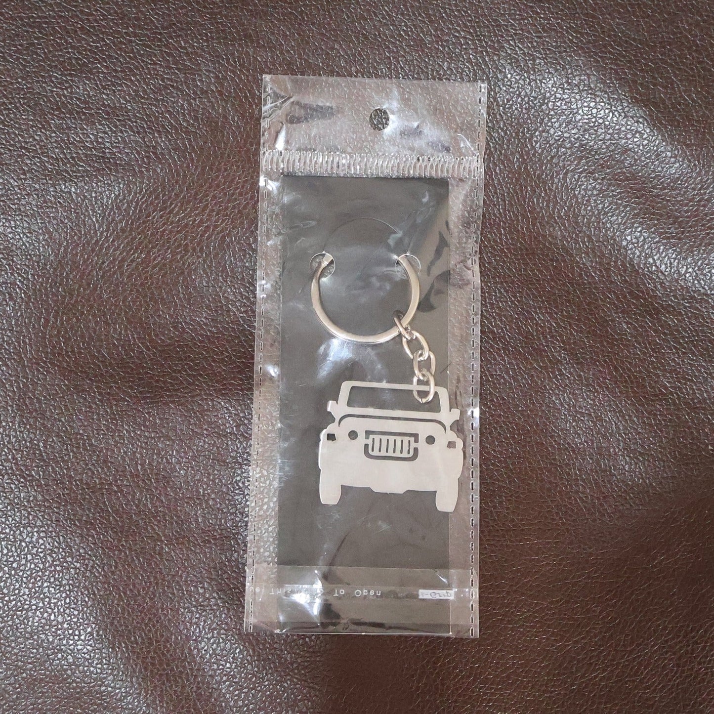 Stylish Metal Jeep Shape Keychain (1 Pc) signaturekarts