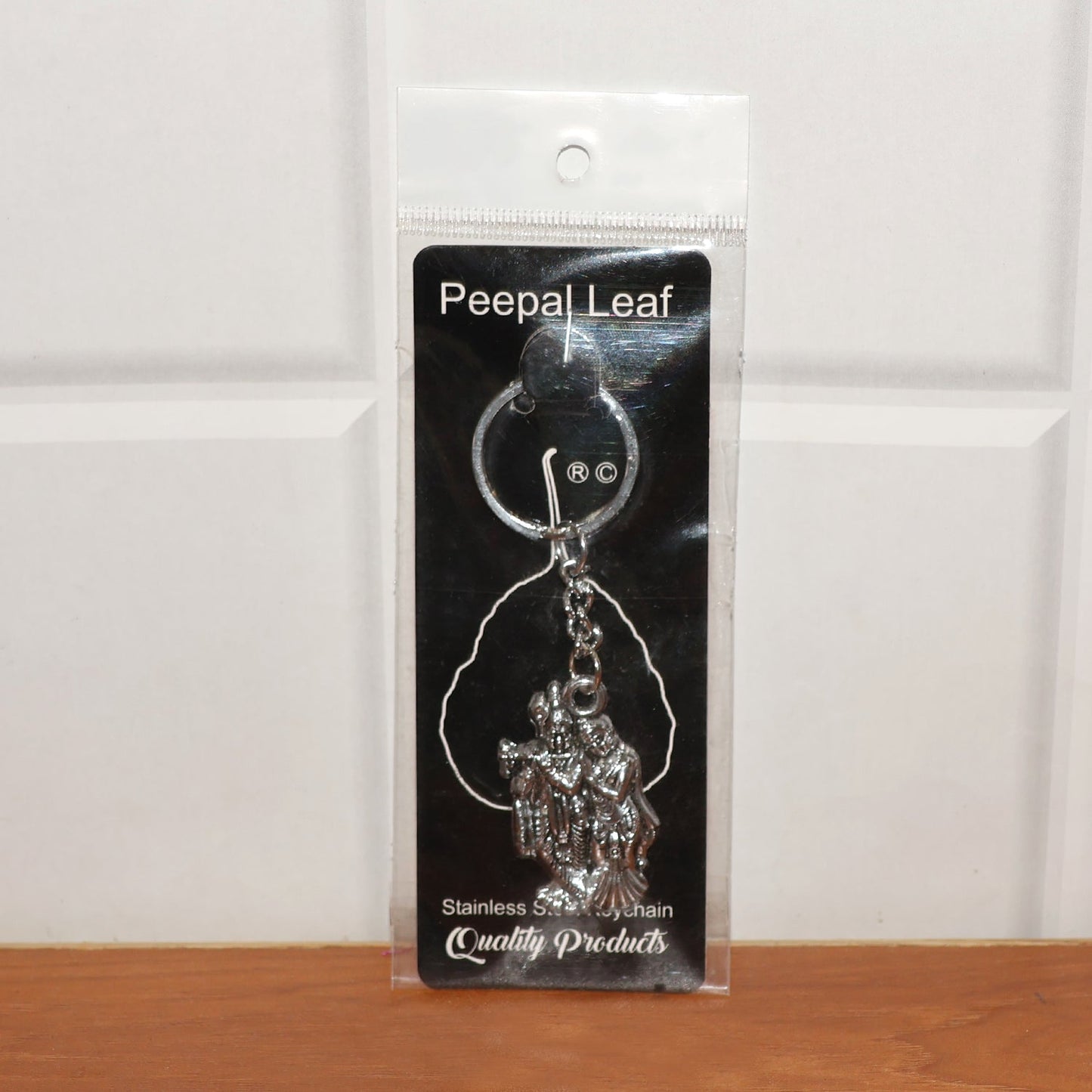 Radha Krishna Metal Keychain (1 Pc) signaturekarts
