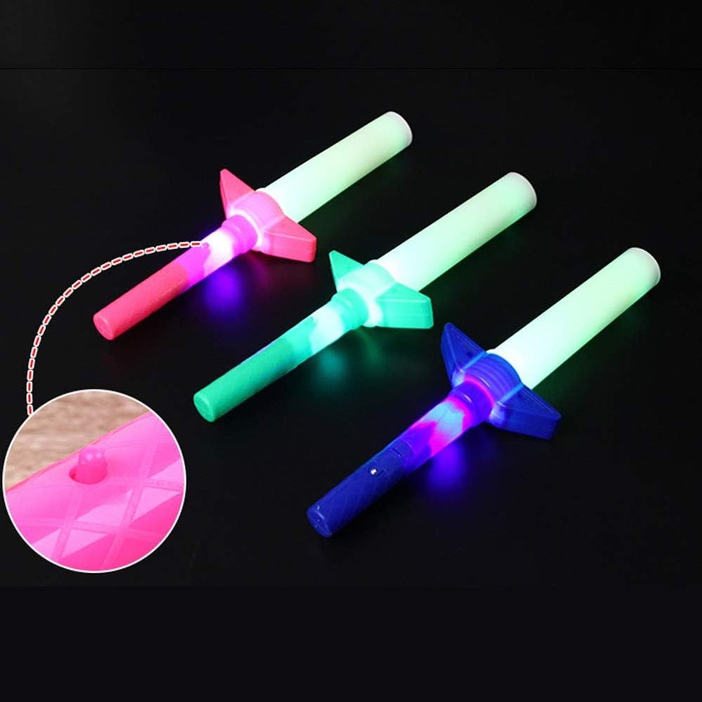Sword With LED Lights, Glow In The Dark Flashing Sword Signature kart