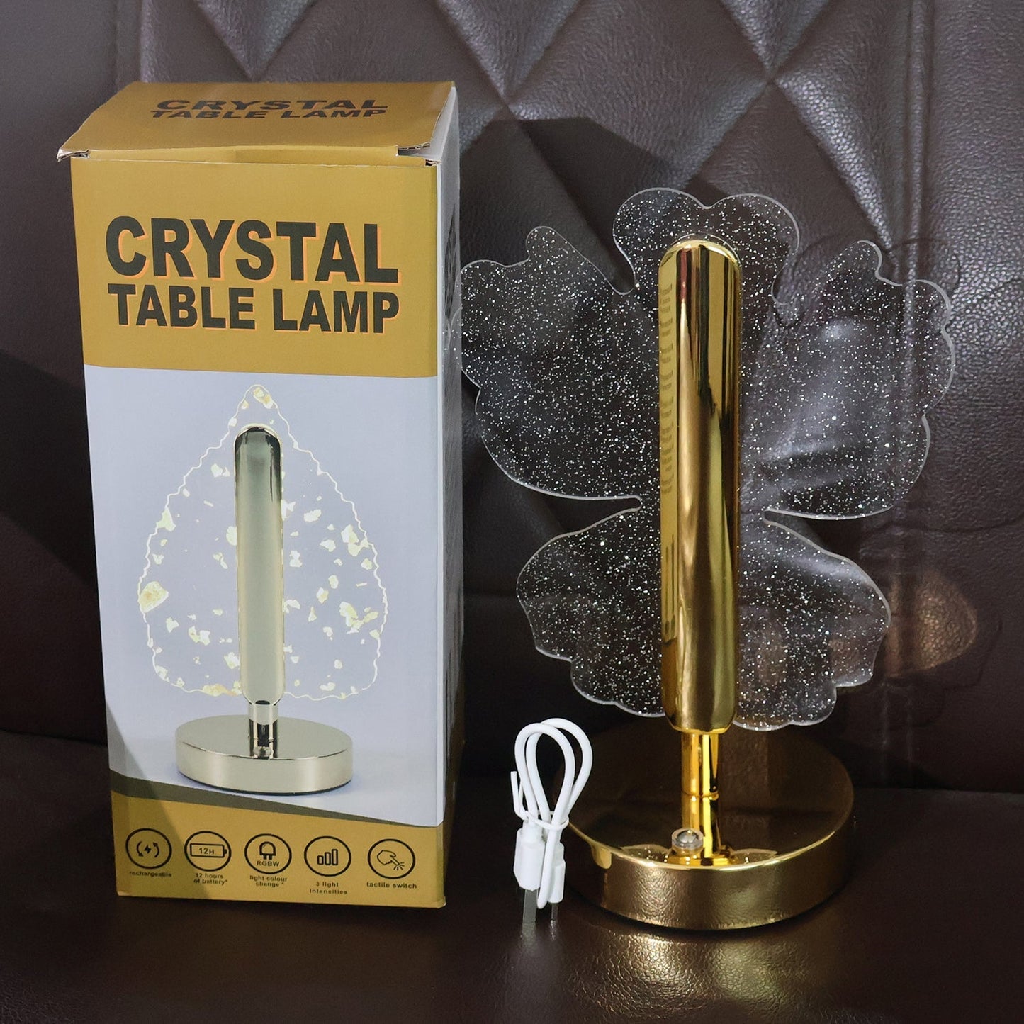 Luxury Crystal Table Lamp (1 Pc) signaturekarts