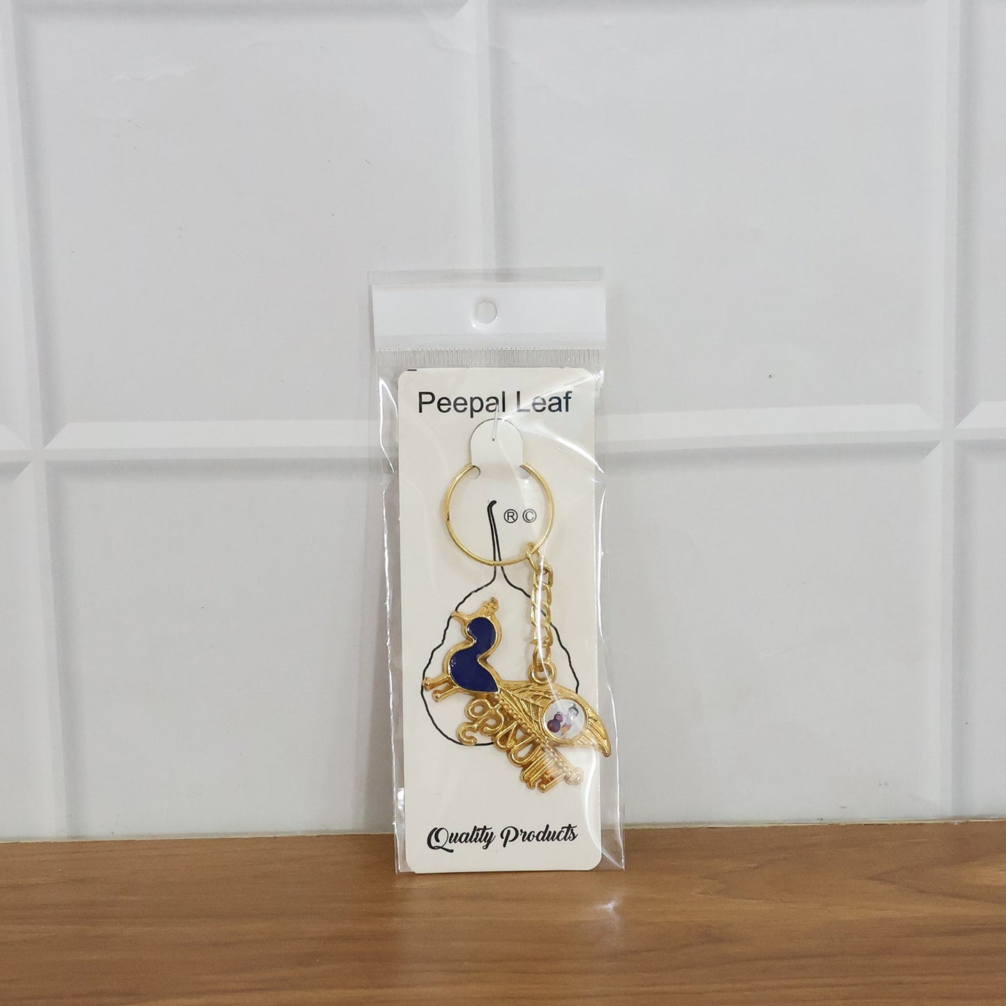 Premium Krishna-Themed Decorative Metal Keychain The Morsignaturekarts