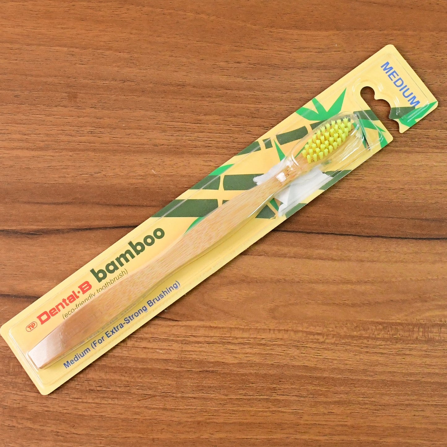 Eco-Friendly Natural Bamboo Toothbrush with Medium Bristles (1 Pc) signaturekarts