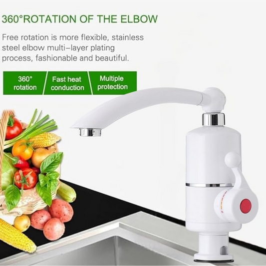 Instant Heating Electric Water Heater Faucet Tap (1 Pc / Mix Design) Signature Kart