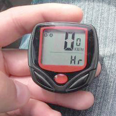 Cycle Computer with Trip Distance and Timer Durable signaturekarts