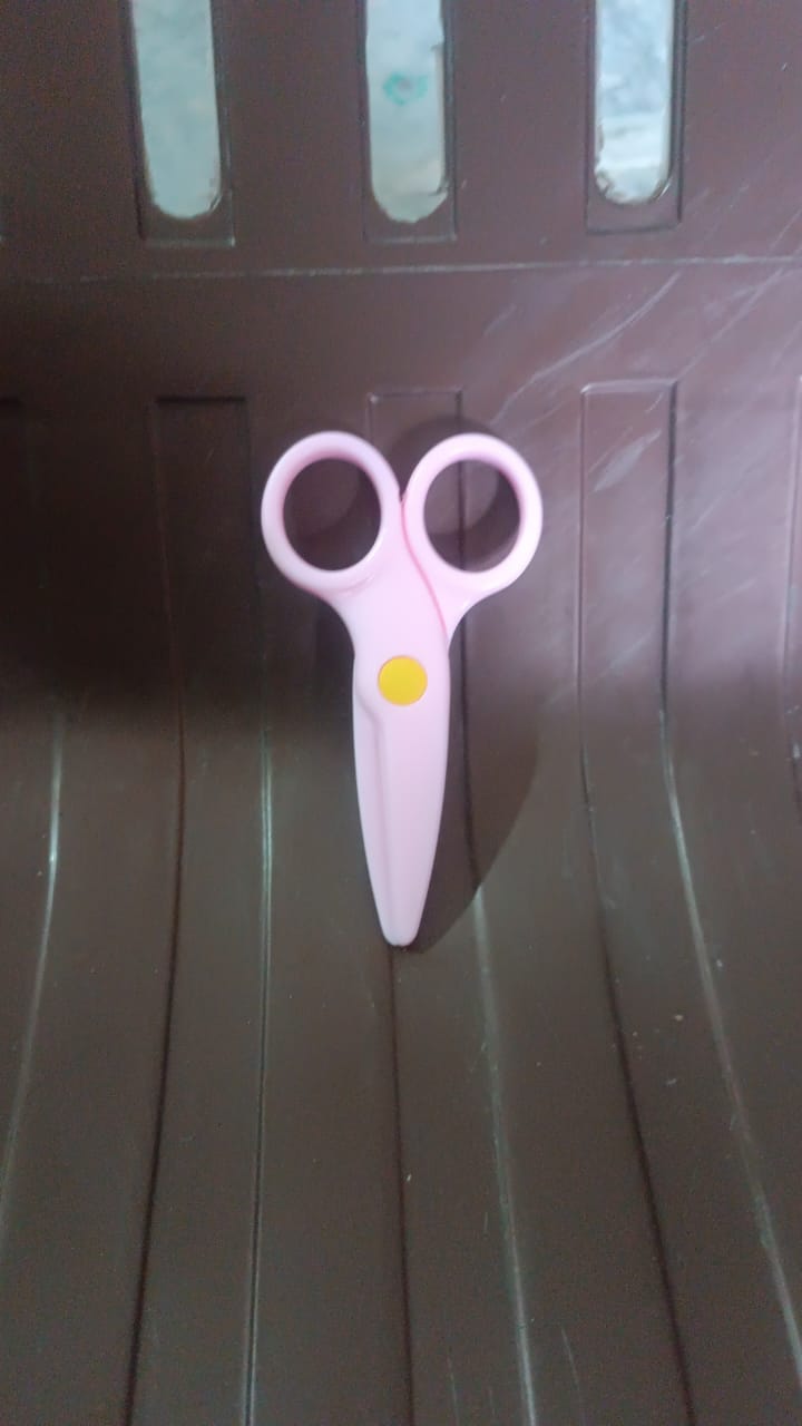 Child-Safe Plastic Scissors Set for Toddlers & Preschool Kids - Art & Craft Supplies Your Brand