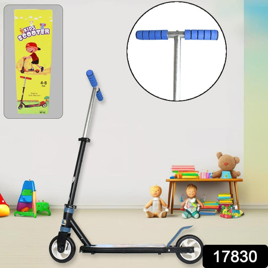 Foldable Kids Ride-On Scooter – 2-Wheel, Height Adjustable (4-8 yrs, Multicolor) signaturekarts