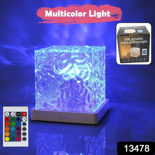 Ocean Wave Projector Lamp – 3D Water Wave LED Night Light with Remote Signaturekarts