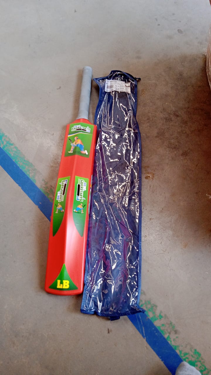 Plastic Cricket Bat For Kids (1 Pc) Signaturekarts