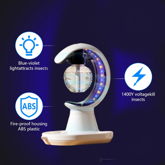 3-in-1 LED Lamp with Humidifier and Mosquito Repellent (1 Pc) signaturekarts