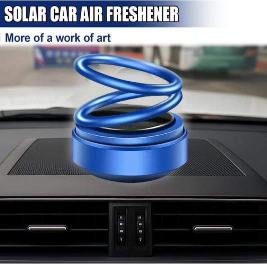 Solar Car Aroma Diffuser 360° Rotating Design, Air Freshener for Car, Home, Office Your Brand