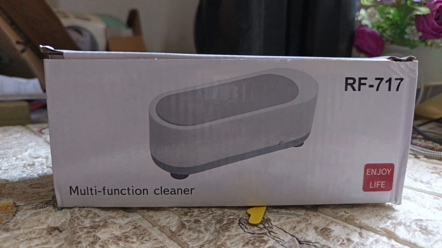 Ultrasonic Jewellery Cleaner Portable High-Frequency Cleaning Machine (Battery Not Included) signaturekarts