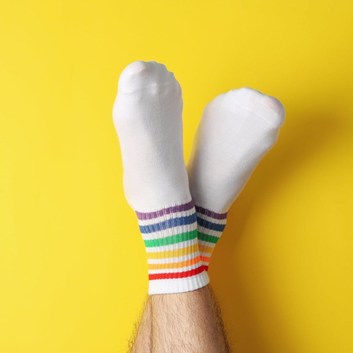 7372 Mix Design Socks Men. ankle Length sports socks with thick cotton cushion signaturekarts
