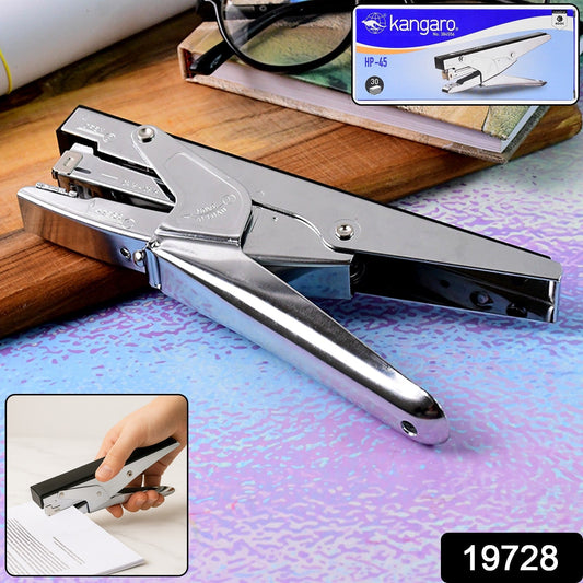 Kangaro HP-45 Heavy Duty Plier Stapler with Metal Body signaturekarts