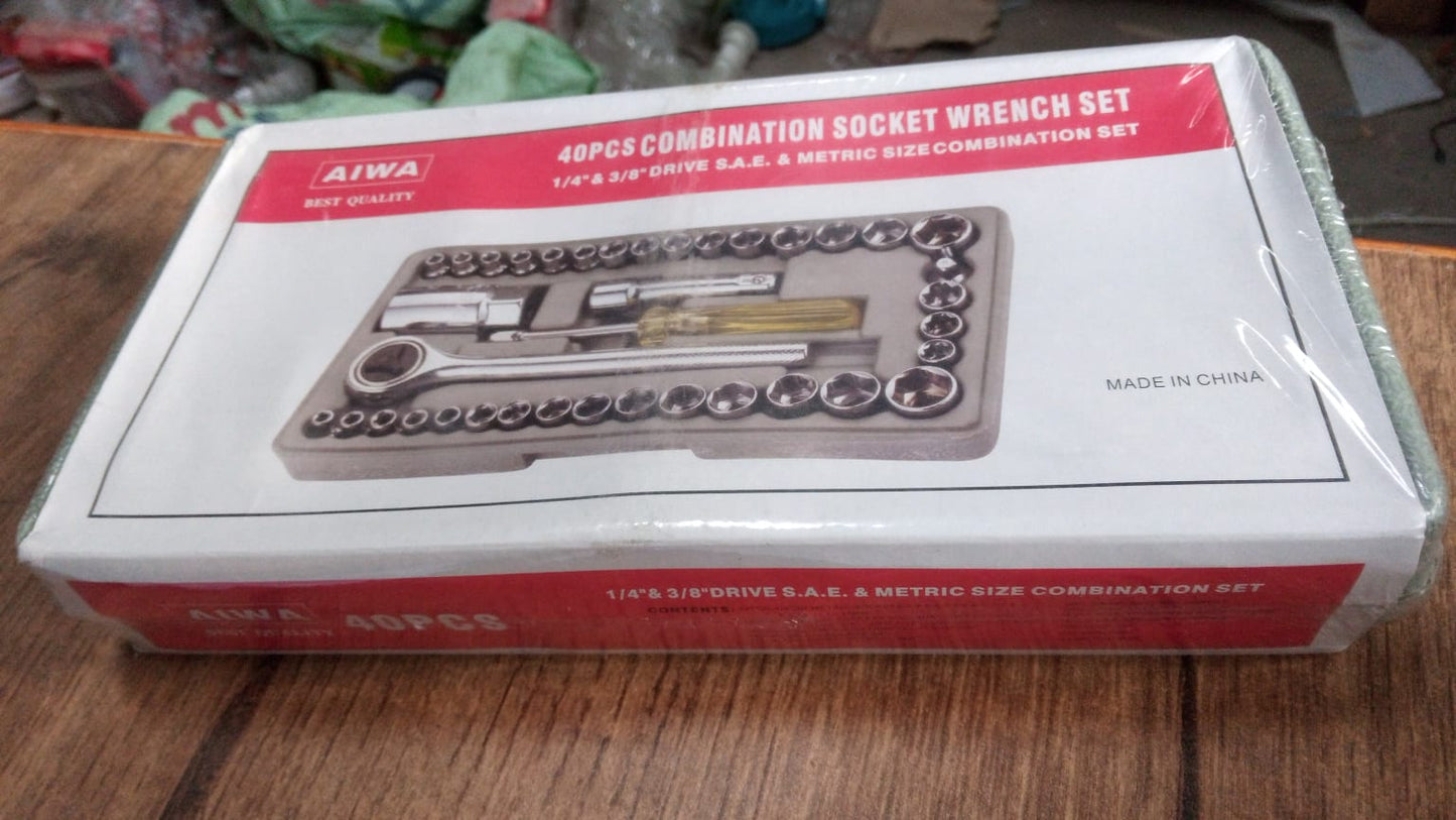 Socket Combination Toolkit (40 pcs) signaturekarts