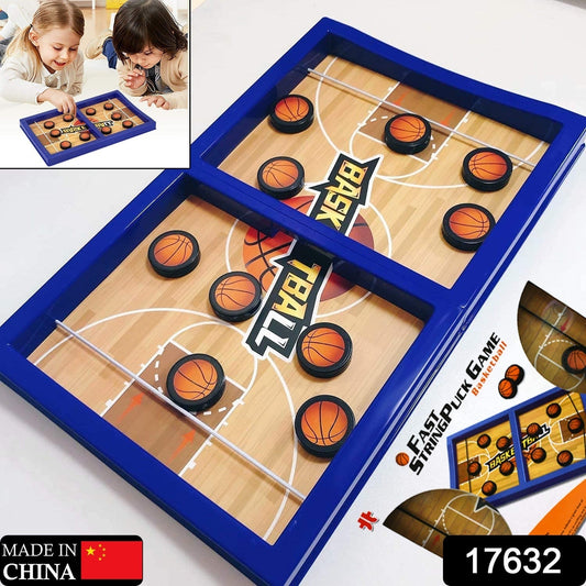 Fast Sling Basketball Puck Game Paced Table Desktop Battle Ice Hockey Game signaturekarts