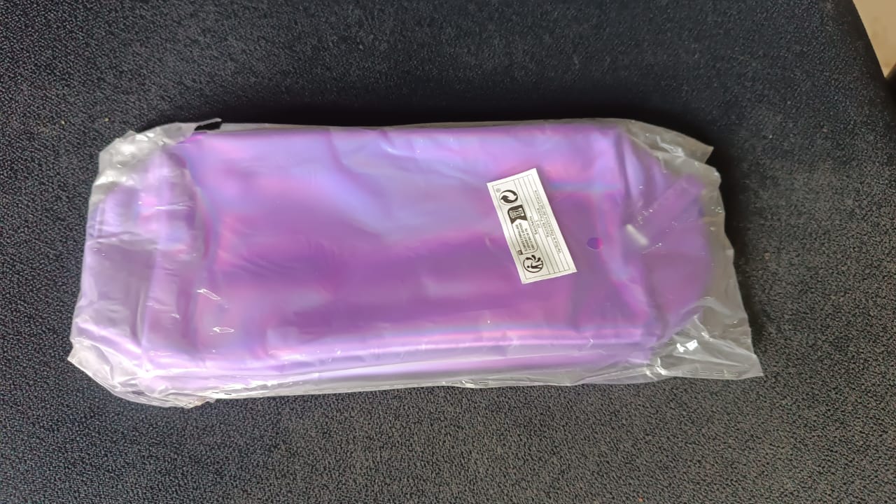 Holographic Shiny Waterproof Travel Cosmetic Pouch (1 Pc) Signature Kart
