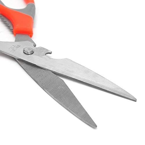 SpaceMulti-Function Kitchen Scissors for Veggies, Meat & Seafood with Bottle Opener signaturekarts