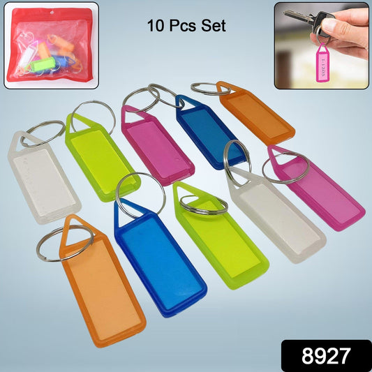 10 Pc Keychain Tag Label Used For Decorative Purpose On Keys And All Signature kart