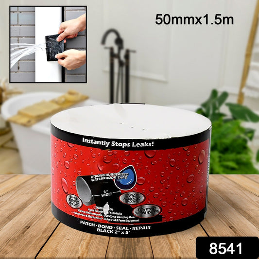 Leak-Proof Sealing Tape – Waterproof Pipe Repair & DIY, 50mm x 1.5m signaturekarts