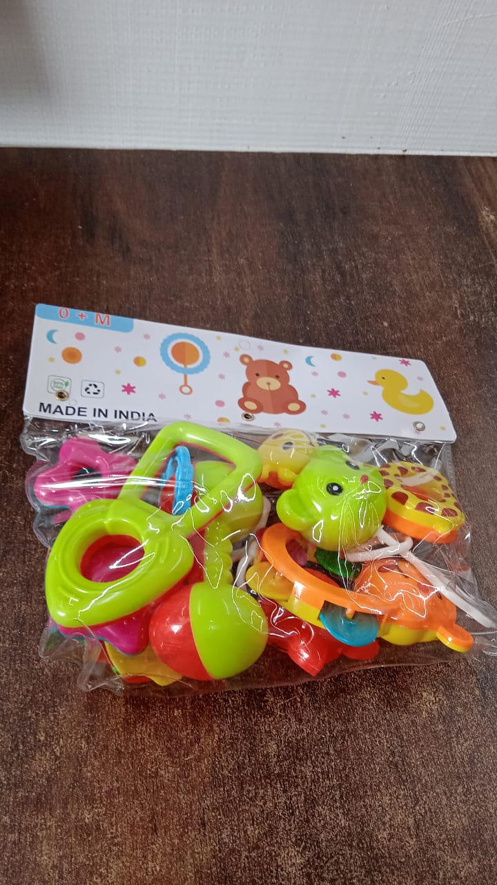 Baby Rattle Toy Collection for Infants 8 Pcs Set Signature Kart