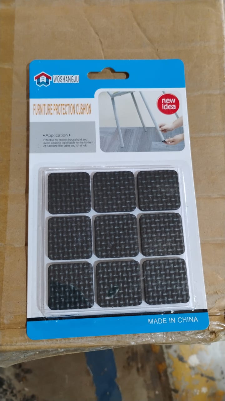 Self Adhesive Furniture Pads - Square (18 Pcs Set) Signaturekarts