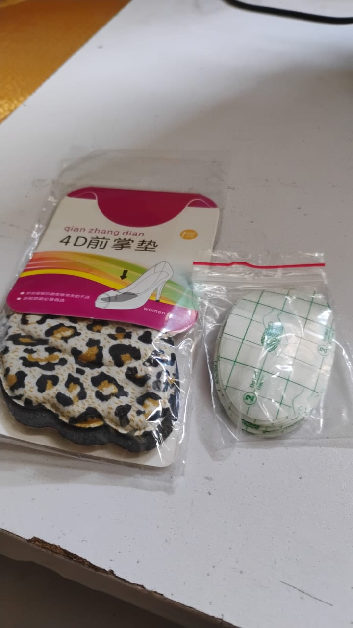 High Shoe Heel Cushion Inserts Non Slip Prevent Calluses Insole (1 Pair / Mix Design) Signature kart
