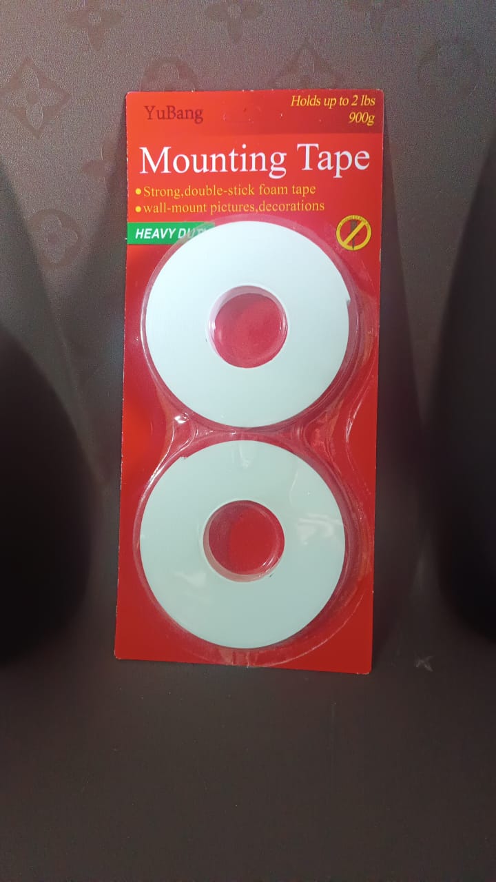 Strong Double Sided Tape Foam Mounting Tape (2 Pcs Set) Signature kart
