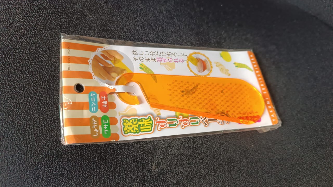 Multipurpose Garlic and Ginger Grater Peeler Tool with Hanging Hook – 1 Pc Signature Kart
