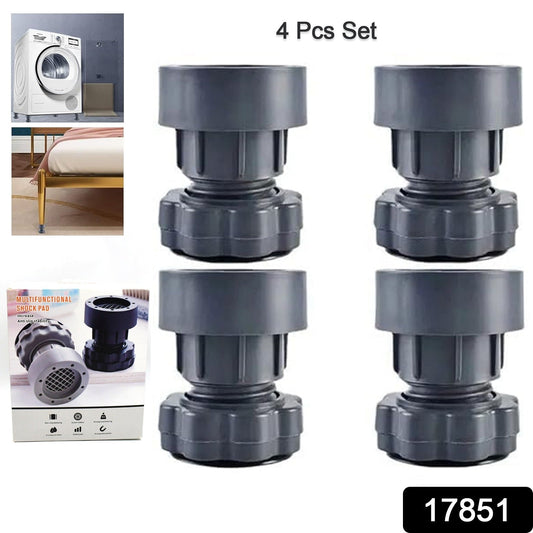 Plastic Washing Machine Vibration Feet (4 Pcs Set) signaturekarts