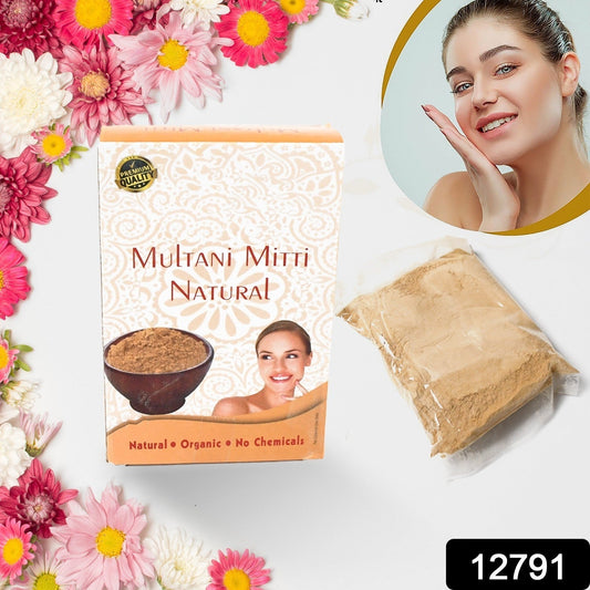 80gram Herbal Tan Removing Multani Mitti Face Pack For Skin Care Age Group signaturekarts