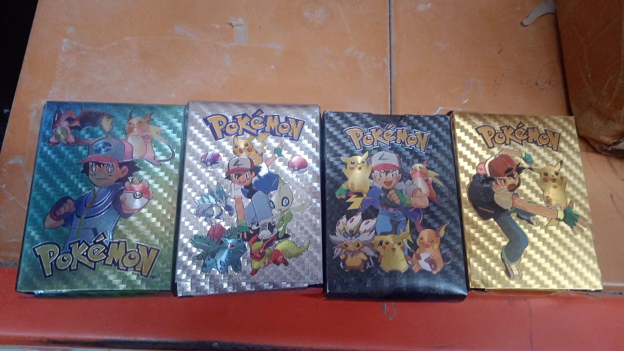 Pocket Monster Golden Trading Playing Cards (55 Pcs Set / Mix Design) Signaturekarts
