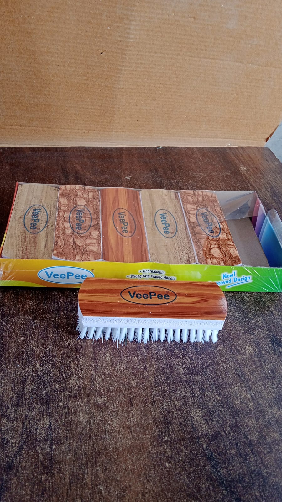 VeePee Heavy-Duty Cloth Washing Brush Set 6 Pcs Signature Kart