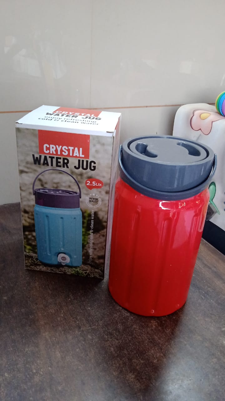 Insulated Water Jug with Tap Leakproof, Travel Cooler (2.5 Ltr) Signature kart