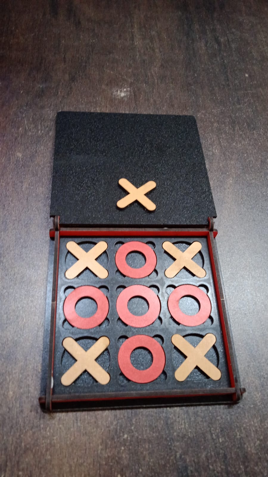 X & Zero Wooden Board Game (1 Set) Signaturekarts