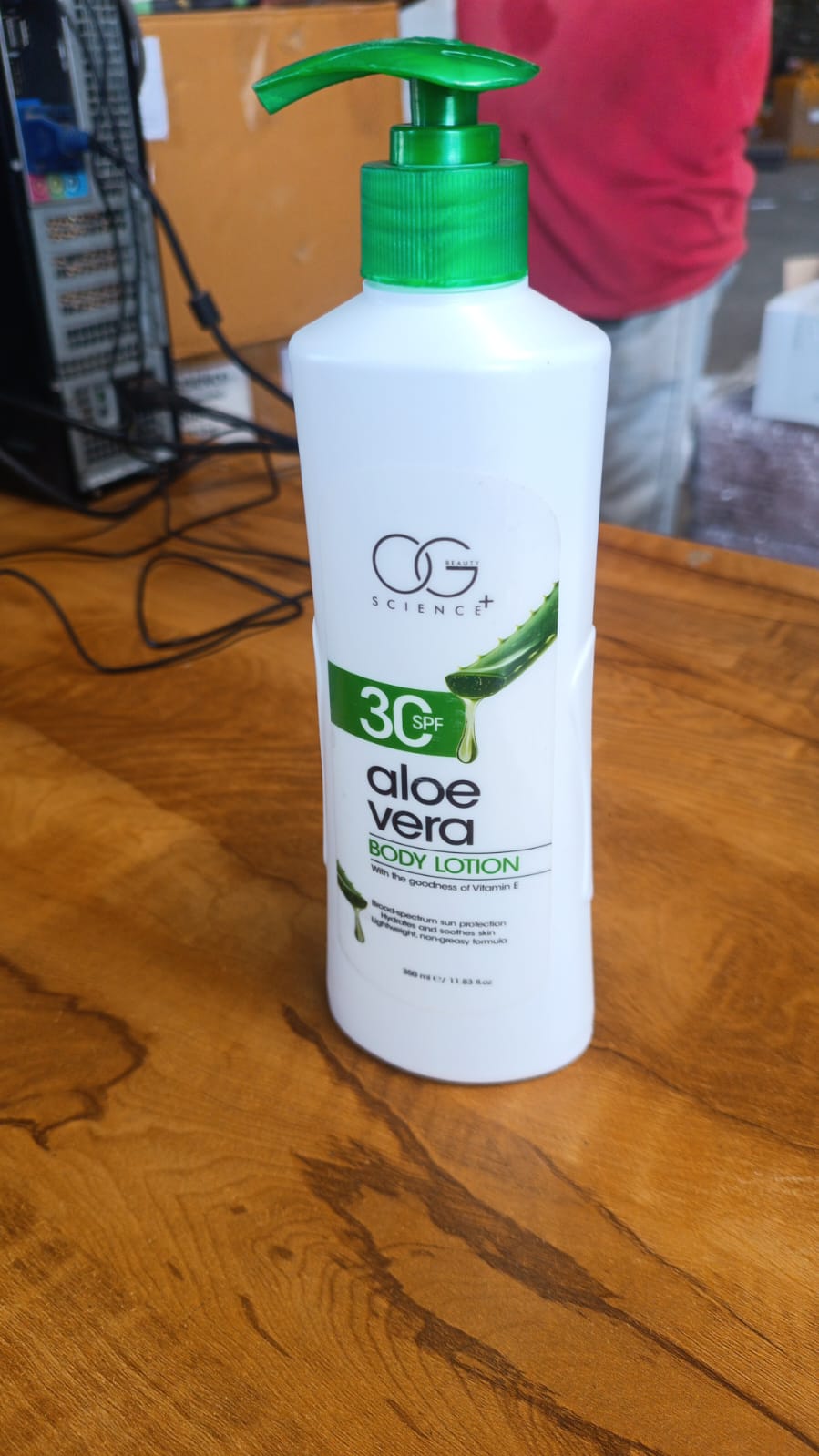 OG Beauty Science Aloe Vera Body Lotion (350ML / 1 Pc) signaturekarts