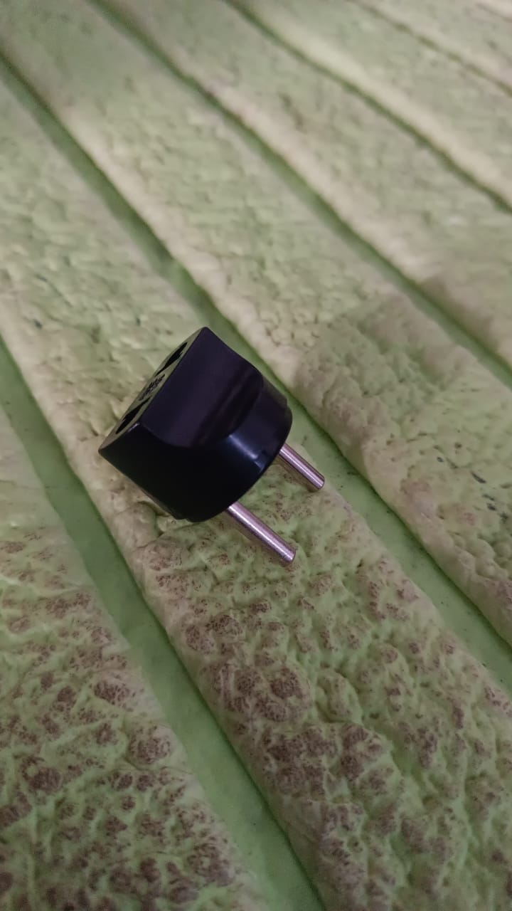2 PIN Plug Converter, Plug Adapter (1 Pc ) Signaturekarts