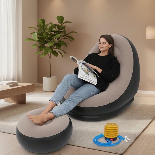 Portable Indoor/Outdoor Air Sofa, couch & Pump