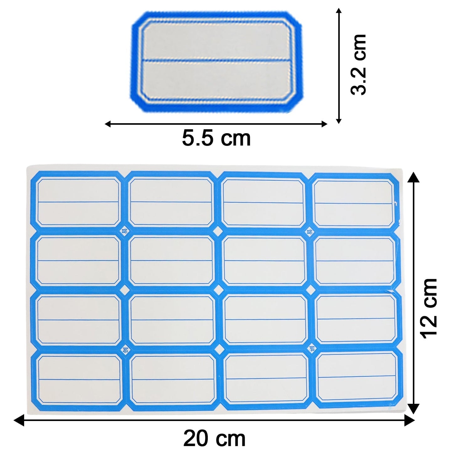 1 Sheets Self-Adhesive Label Stickers The Morsignaturekarts