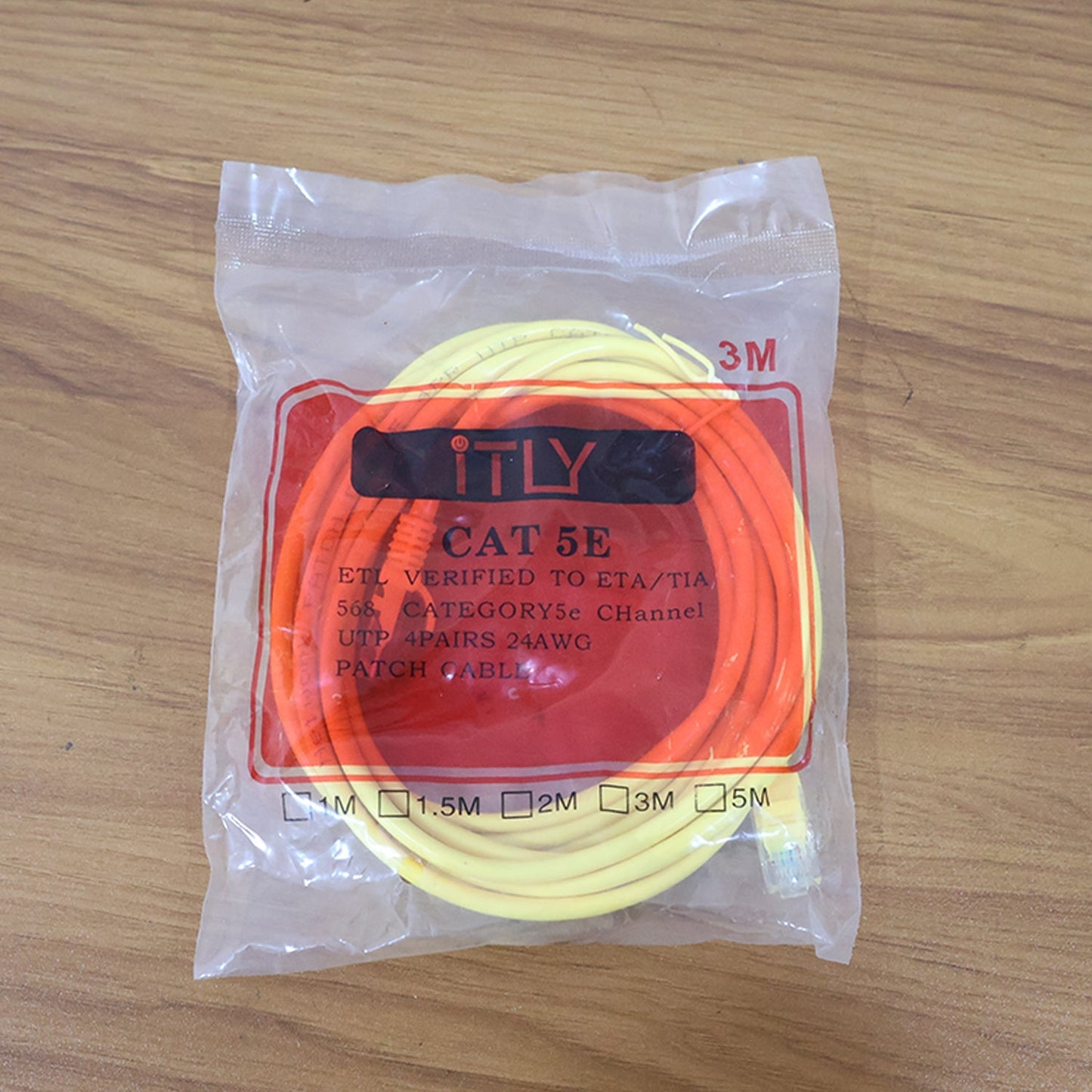 High-Speed CAT 5E Ethernet LAN Network Cable (3 Meter) signaturekarts