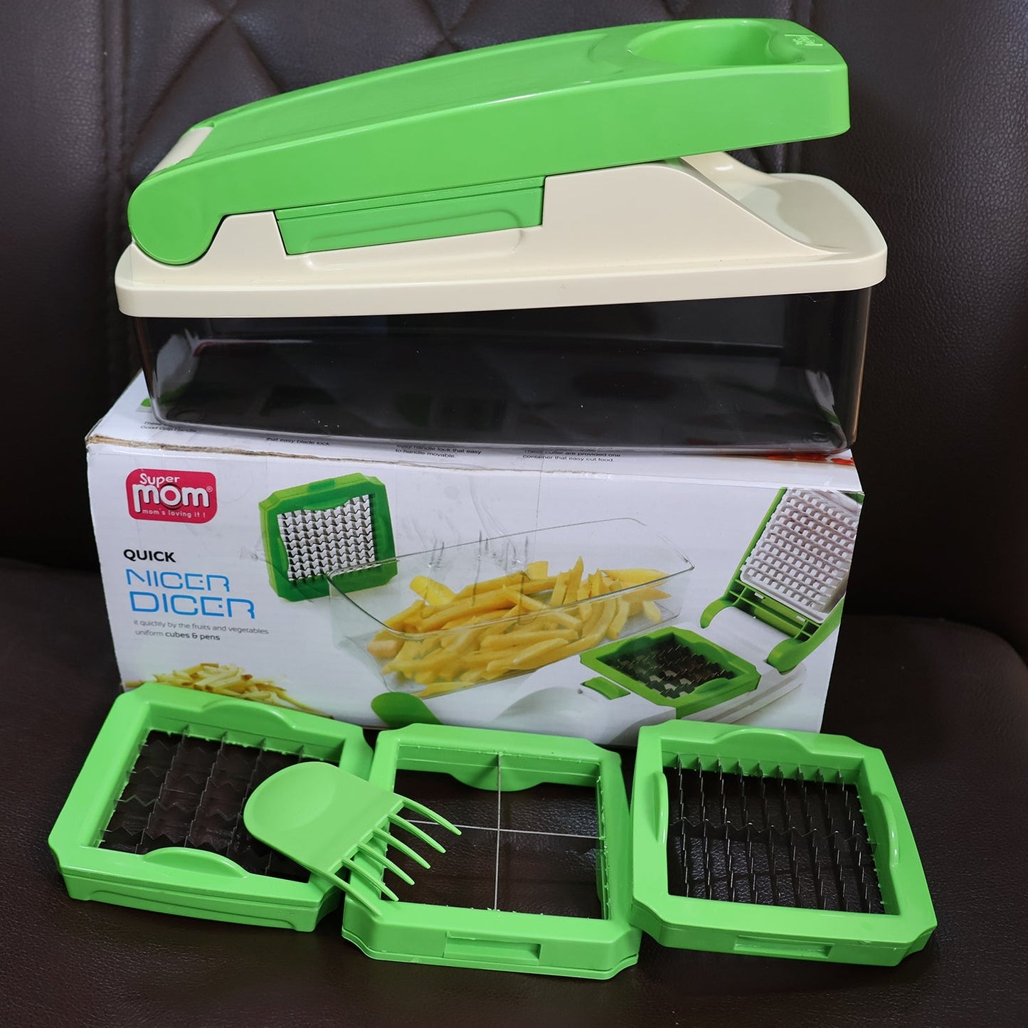 Supermom Quick Nicer Dicer – Multipurpose Vegetable & Fruit Chopper signaturekarts