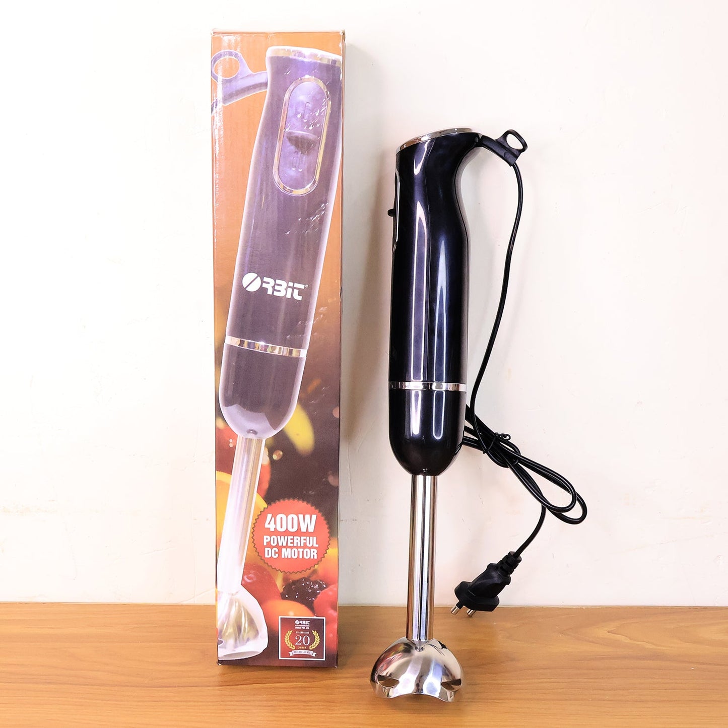 Orbit Electric Hand Blender with Stainless Steel Blade (1 Pc)