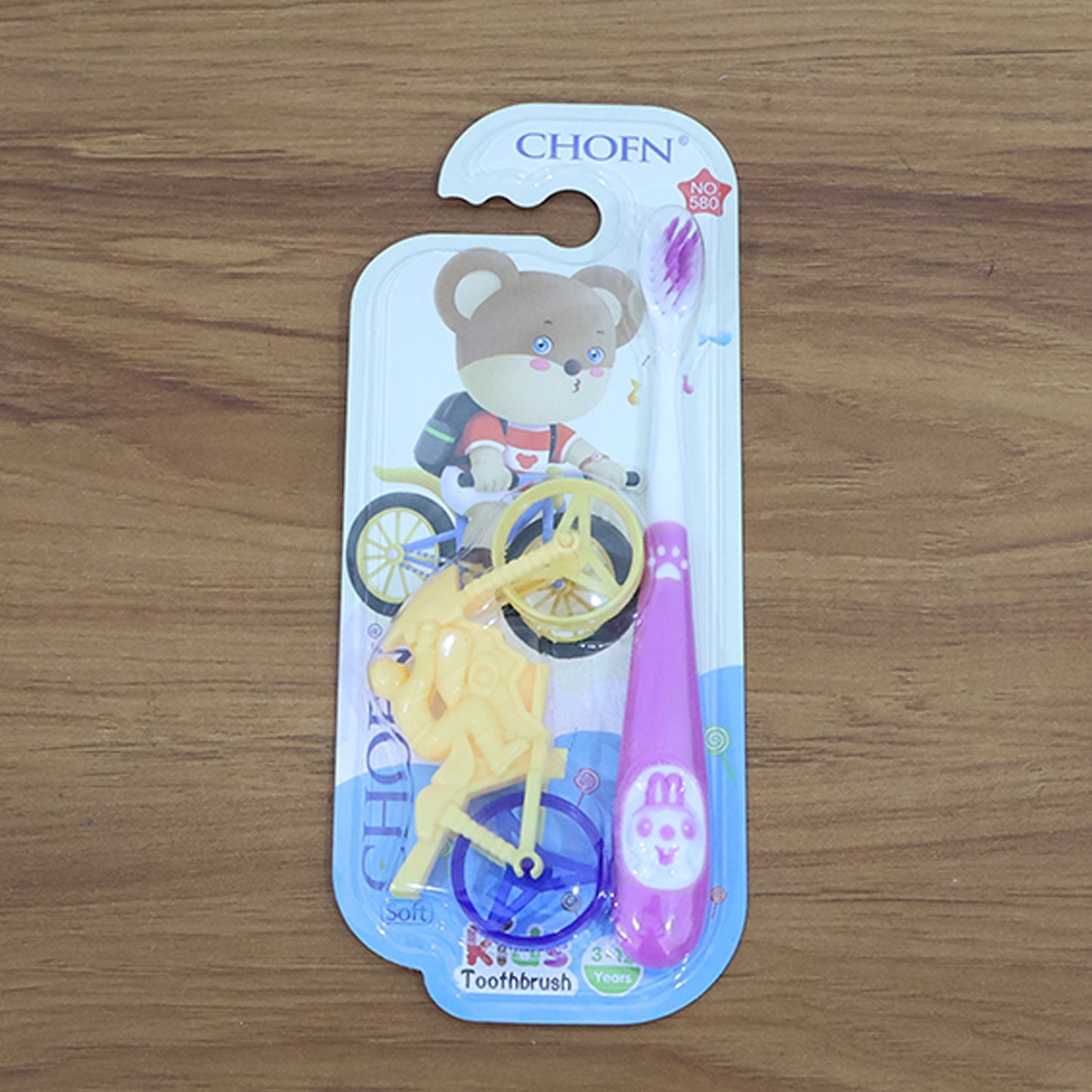 Kids Toothbrush and Bike Toy Set The Morsignaturekarts