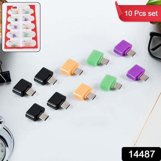 Micro USB OTG Adapter Converter (10 Pcs Set) Signature kart