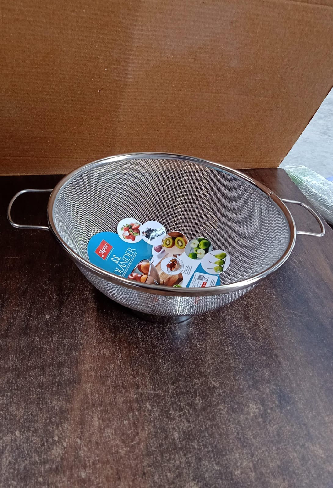 Apex Stainless Steel Mesh Colander Signature Kart