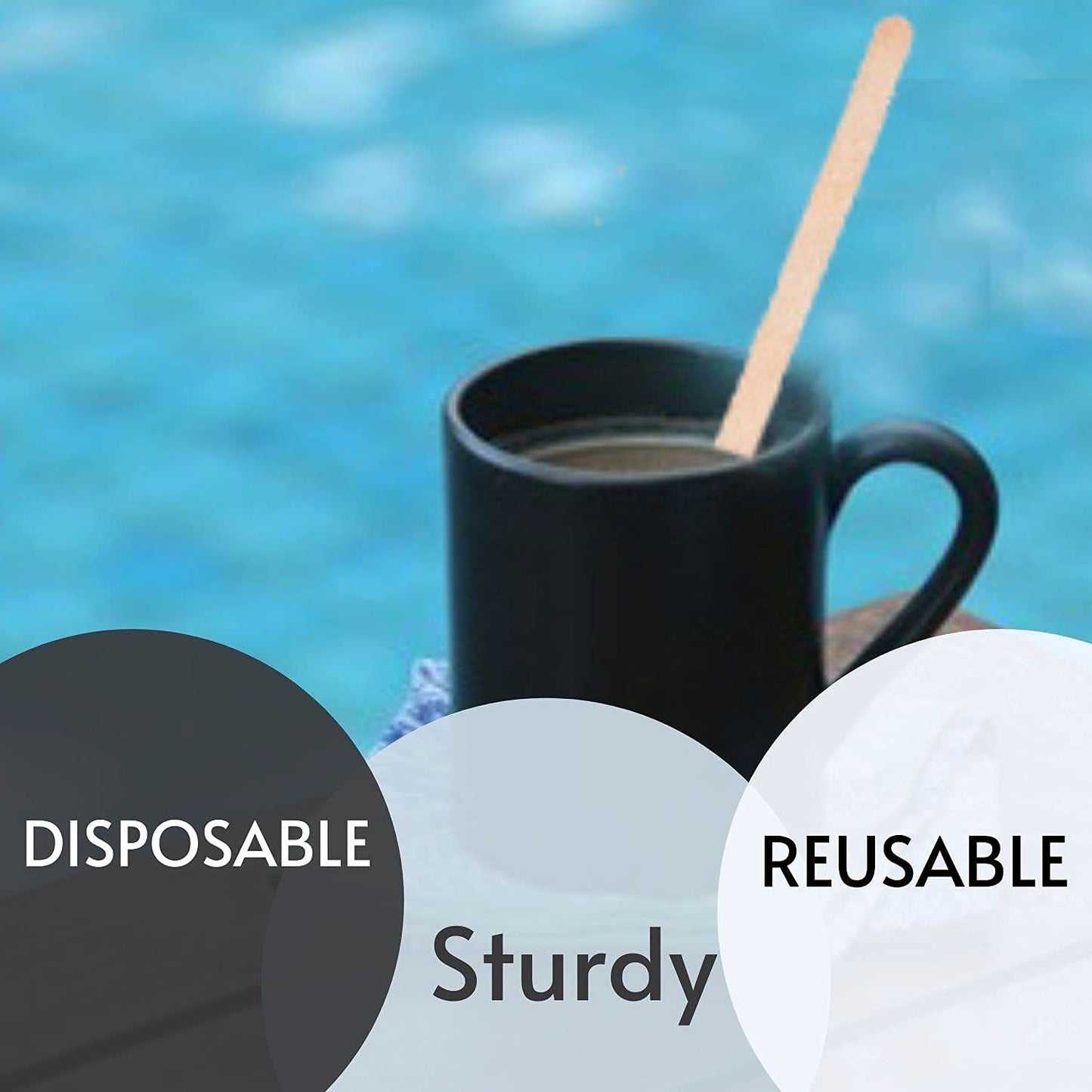 Freshee Wooden Coffee Stirrers 140×5×1 mm – 30 Pcs Pack signaturekarts