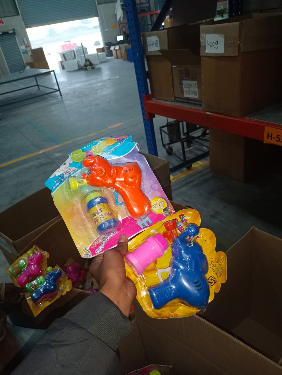 Elephant Hand-Press Bubble Gun Toy with Bubble Liquid Bottle for Kids signaturekarts