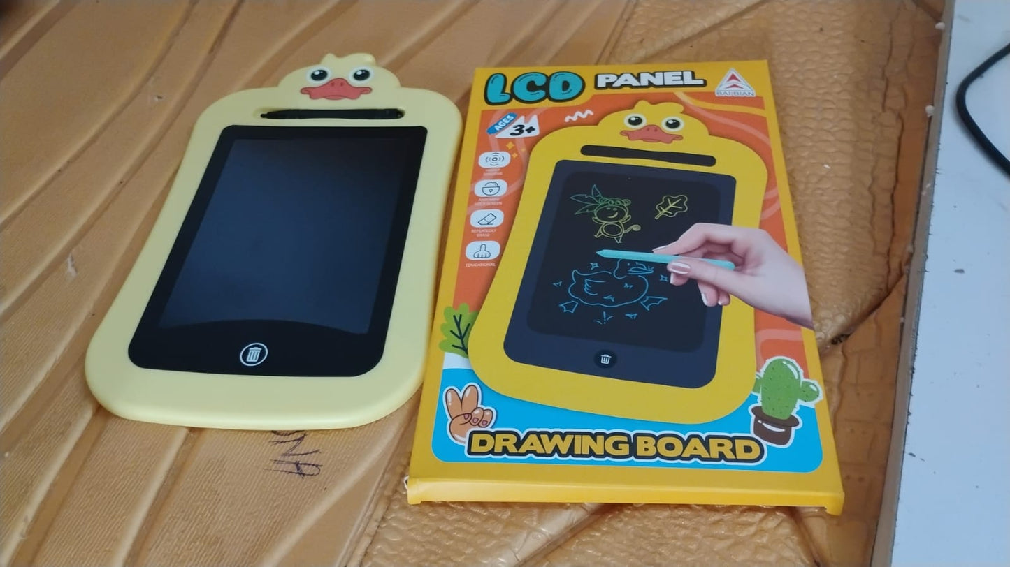 Kids Portable LCD Writing Tablet (1 Pc / Mix Design) Signature kart